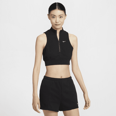 【NIKE】送料・関税込 Cropped French Terry Top W FN2477-010 NIKE】送料・関税込 Cropped French Terry Top W FN2477-010